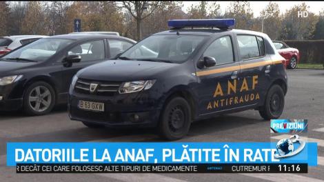 Datoriile la ANAF, plătite &icirc;n rate