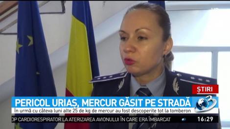 Pericol uriaş. Mercur găsit pe o stradă din R&acirc;mnicu V&acirc;lcea