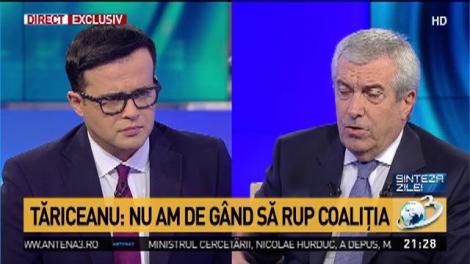 Tăriceanu dezvăluie o discuție avută cu Klaus Iohannis despre justiție