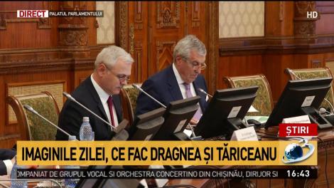 Imaginile zilei. Ce fac Dragnea și Tăriceanu