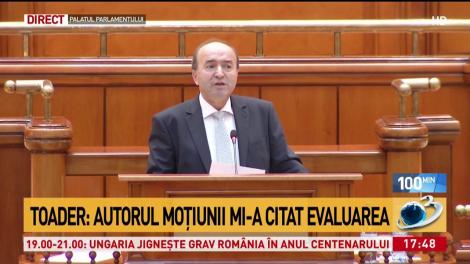 Tudorel Toader răspunde acuzaţiilor