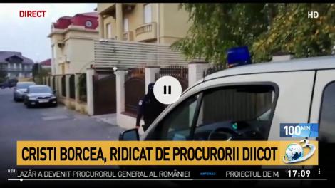 Cristi Borcea, ridicat de procurorii DIICOT