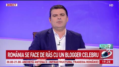 România se face de râs cu un blogger celebru