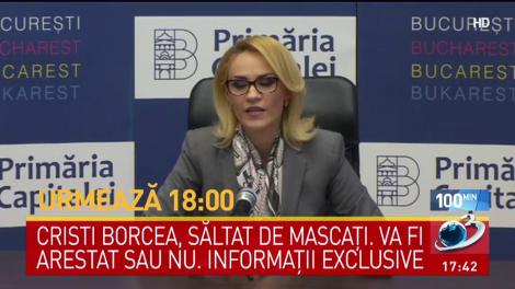 Gabriela Firea spune că nu îi este teamă de vreo excludere din partid