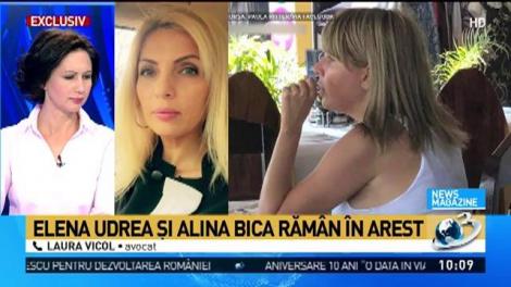 Alina Bica răm&acirc;ne &icirc;n arest. Avocat: &bdquo; Probabil se aștepta la această situație. Cred că este o măsură mult prea aspră&rdquo;