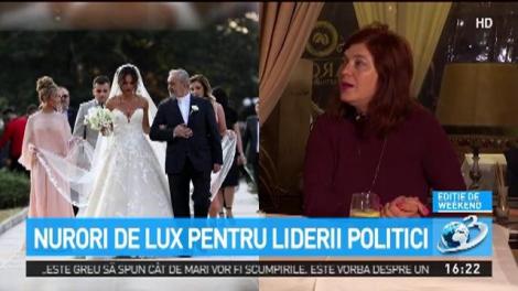 Nurori de lux pentru liderii politici