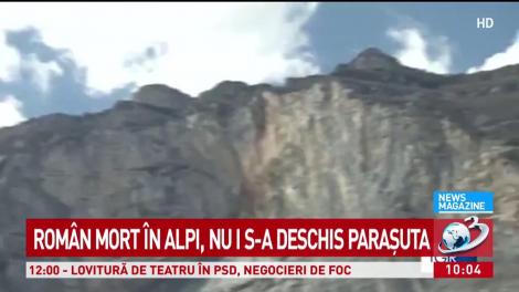 Sfârșit cumplit pentru un român! A murit strivit de stânci în Alpi după ce parașuta nu i s-a deschis
