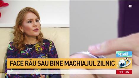 Avertismentul specialistului: Ce se &icirc;nt&acirc;mplă dacă ne machiem zilnic?