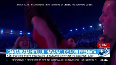 Cântăreaţa hitului ''Havana'', premiată de patru ori la Europe Music Awards 2018