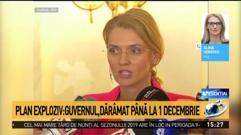 Alina Gorghiu: Vom depune negreşit moţiunea de cenzură