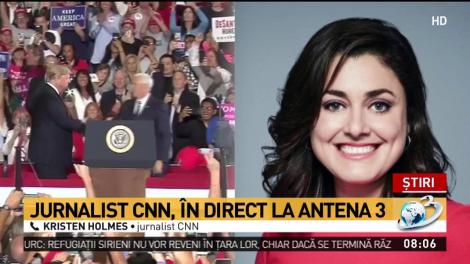 Jurnalist CNN, în direct la Antena 3