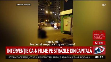 Scandal uriaș &icirc;n Capitală! T&acirc;năr &icirc;ncătușat după o șicanare &icirc;n trafic