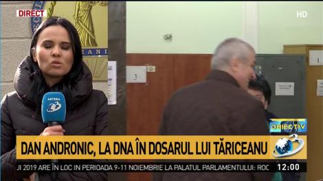 Dan Andronic, la DNA &icirc;n dosarul lui Tăriceanu