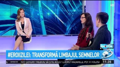 Tinerii care transformă limbajul semnelor