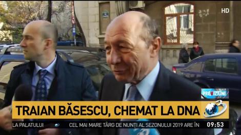 Traian Băsescu, audiat la DNA: &bdquo;Să credeți la biserică&rdquo;