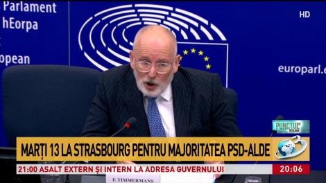 Marți 13 la Strasbourg pentru majoritatea PSD-ALDE