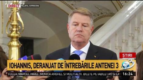 Declaraţiile acide făcute de Klaus Iohannis