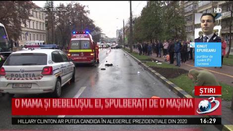 Accident mortal la Suceava. O mamă şi bebeluşul ei, spulberaţi pe o trecere de pietoni