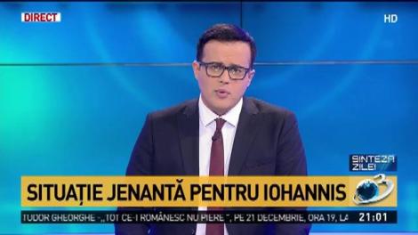 SInteza zilei. Moment jenant pentru Klaus Iohannis