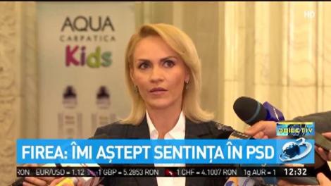 Gabriela Firea: Dragnea are o singură preocupare: cum să mă înlăture