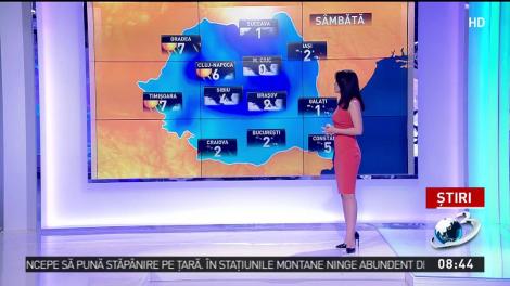 Vremea 17 noiembrie. Temperaturi sub limita normalului &icirc;n estul țării. E posibil să ningă din nou &icirc;n Capitală