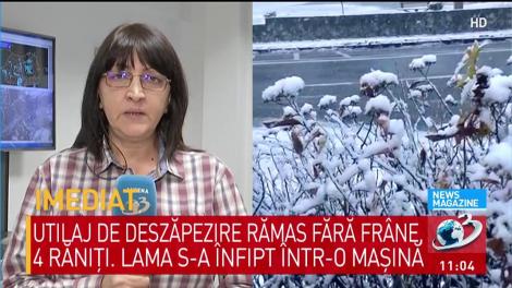 Fenomen meteorologic alarmant în România! Vremea o ia razna în țară. Ninsori și ger, în următoarele zile