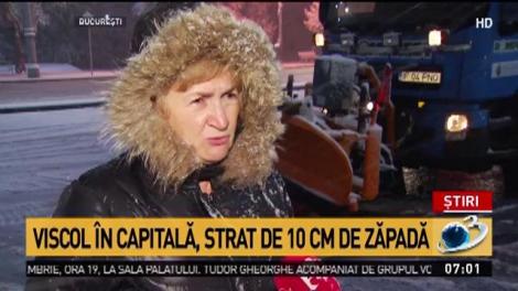 Viscol și iarnă grea &icirc;n aproape toată țara