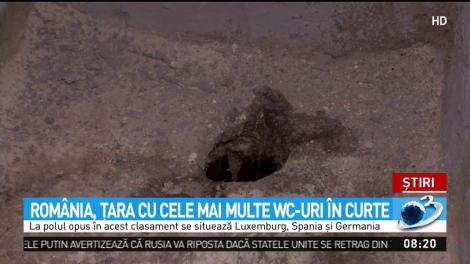 Rom&acirc;nia, țara cu cele mai multe WC-uri &icirc;n curte