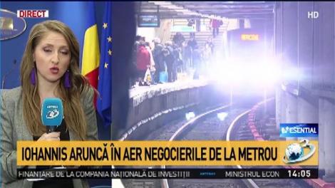 Ce se &icirc;nt&acirc;mplă cu greva de la metrou, după ce Klaus Iohannis a refuzat nominalizarea Liei Olguța Vasilescu la Ministerul Transporturilor