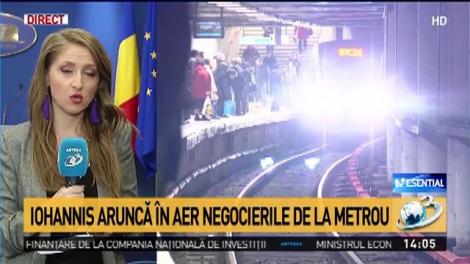 Ce se întâmplă cu greva de la metrou, după ce Klaus Iohannis a refuzat nominalizarea Liei Olguța Vasilescu la Ministerul Transporturilor