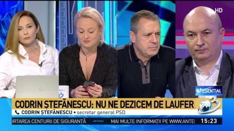 Codrin Ștefănescu, despre declarațiile lui Ilan Laufer:&nbsp;PSD niciodată nu a făcut punctajul de comunicare al vreunui ministru