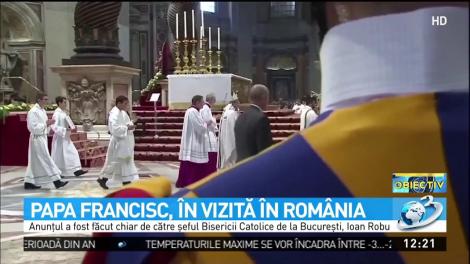 Papa Francisc, în vizită în România