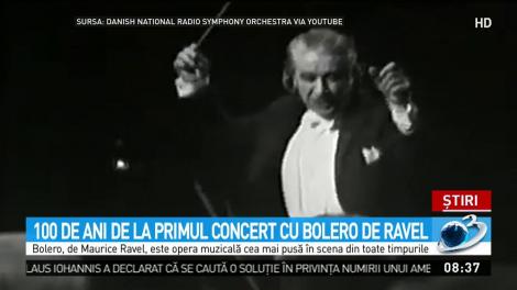 100 de ani de la primul concert cu Bolero de Ravel