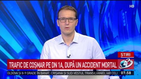 Accident mortal în Mogoșoaia! Medicii ajunși la fața locului n-au mai putut face nimic pentru el! Traficul este îngreunat
