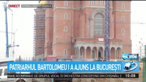 Patriarhul Bartolomeu I a ajuns la Bucureşti