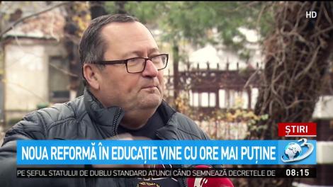 Noua reformă &icirc;n Educaţie vine cu ore mai puţine