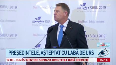 Klaus Iohannis nu măn&acirc;ncă tradițional. Ce spun gurile rele