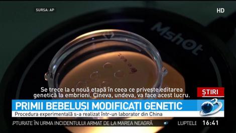 Primii bebeluşi modificaţi genetic