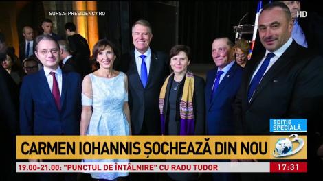 Carmen Iohannis şochează din nou. Cum s-a îmbrăcat la Paris