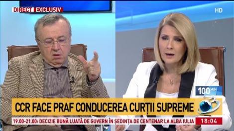 Ion Cristoiu, despre motivarea CCR privind completurile: &bdquo;Doamna Tarcea ar trebui să-și dea demisia&rdquo;