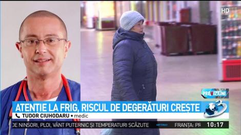 Atenție la frigul din aceste zile. Ce trebuie să faci pentru a suporta mai bine gerul de afară