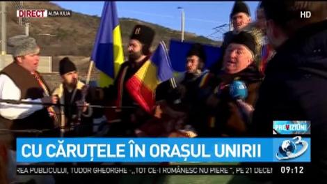 Alba Iulia se pregătește pentru Ziua Națională! Imagini superbe surprinse la intrarea orașului „Unirii” - VIDEO