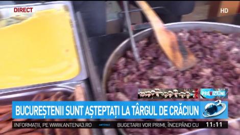 Se aprind luminiţele de sărbători &icirc;n Capitală! &Icirc;ncepe şi T&acirc;rgul de Crăciun