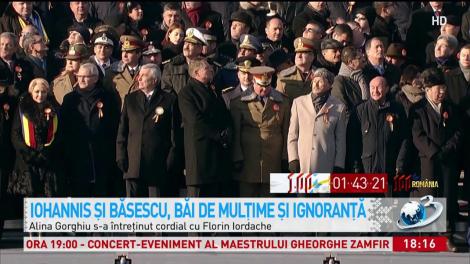 Surprize şi momente st&acirc;njenitoare la tribuna oficială de la parada din Capitală