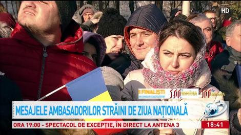 Mesajele ambasadorilor străini de Ziua Naţională