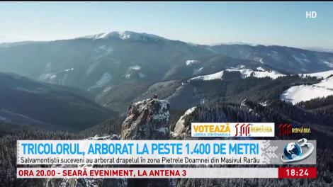 Imagini spectaculoase la peste 1.400 de metri