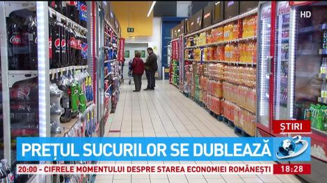 Prețul sucurilor se dublează