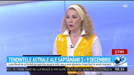 HOROSCOP. Tendințele astrale ale săptămânii 3-9 decembrie, cu Camelia Pătrășcanu