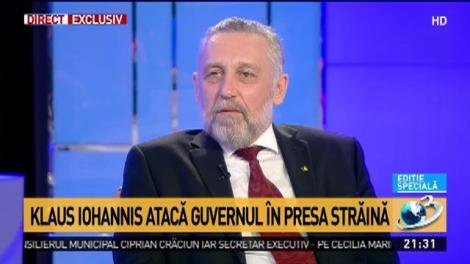 Klaus Iohannis atacă din nou Guvernul în presa străină. Face bine acest război?