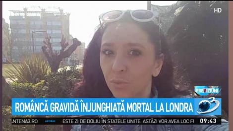 Româncă gravidă înjunghiată mortal la Londra